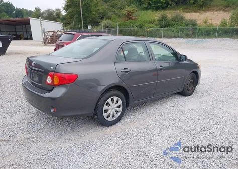 2009 Toyota Corolla Le из США, поврежденный, VIN JTDBL40E89J011855